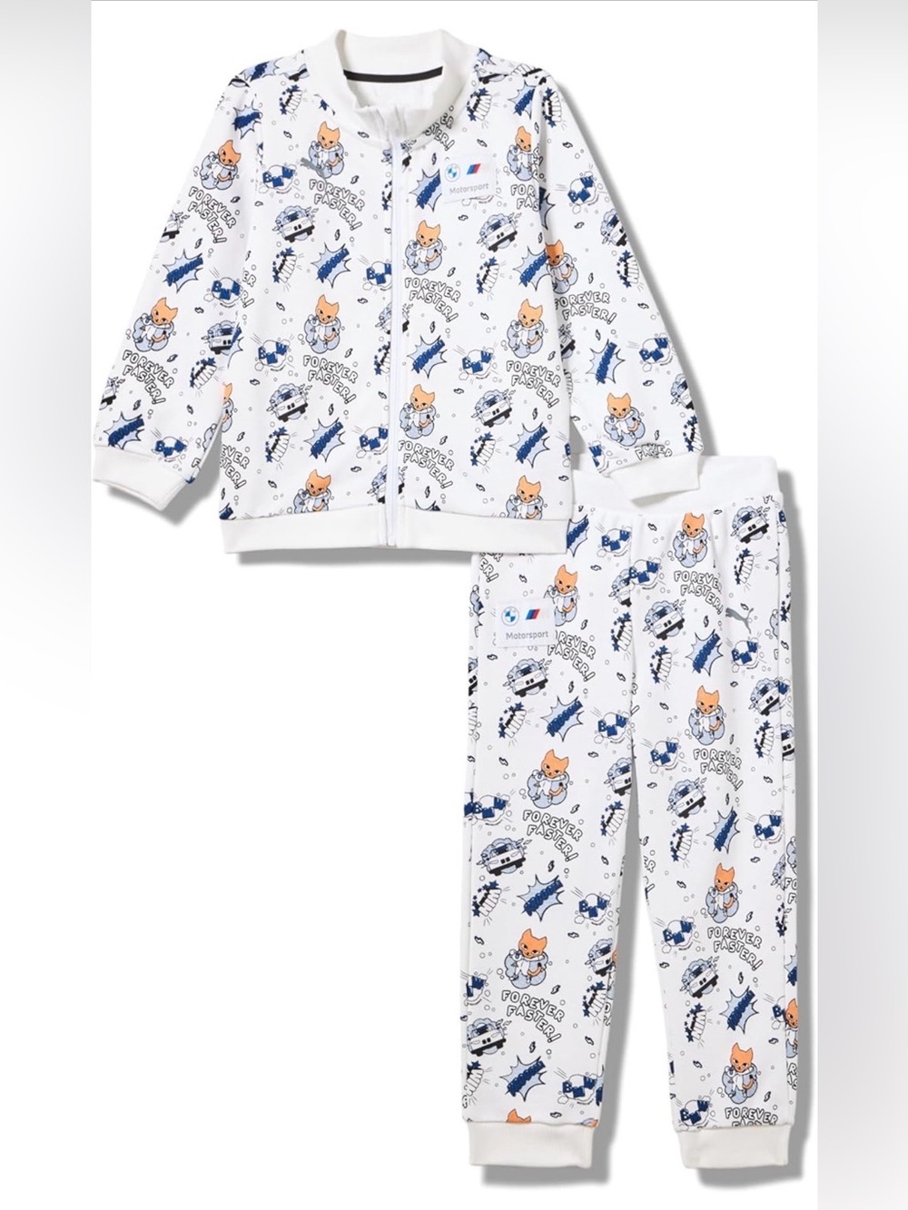 NWT Puma BMW Motorsport “Toddler” Jogger Set 2 Piece 0-3M